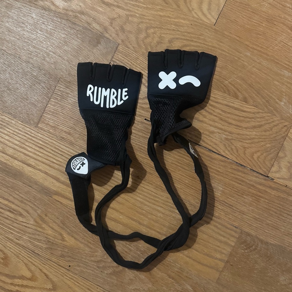 Black Rumble Boxing Hand Wraps